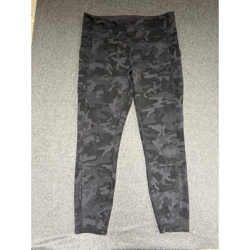 Lululemon Invigorate High-Rise Tight 25" Heritage 365 Camo Deep Coal Multi 12